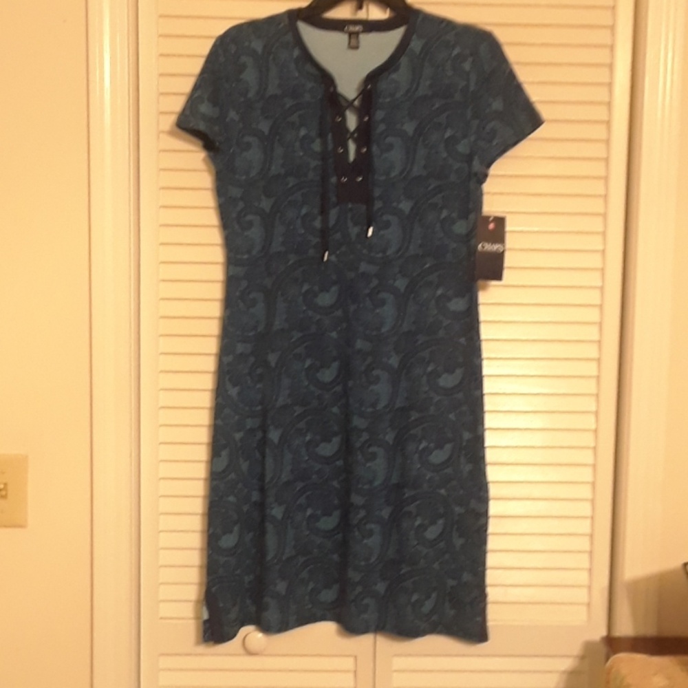 Chaps short sleeve dress